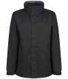 RG051 Beauford Insulated Jacket Black / Seal Grey colour image